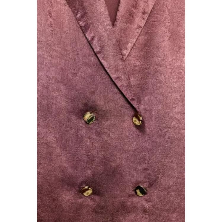 ZARA Женские классические костюмы цвета инжир - изображение 3