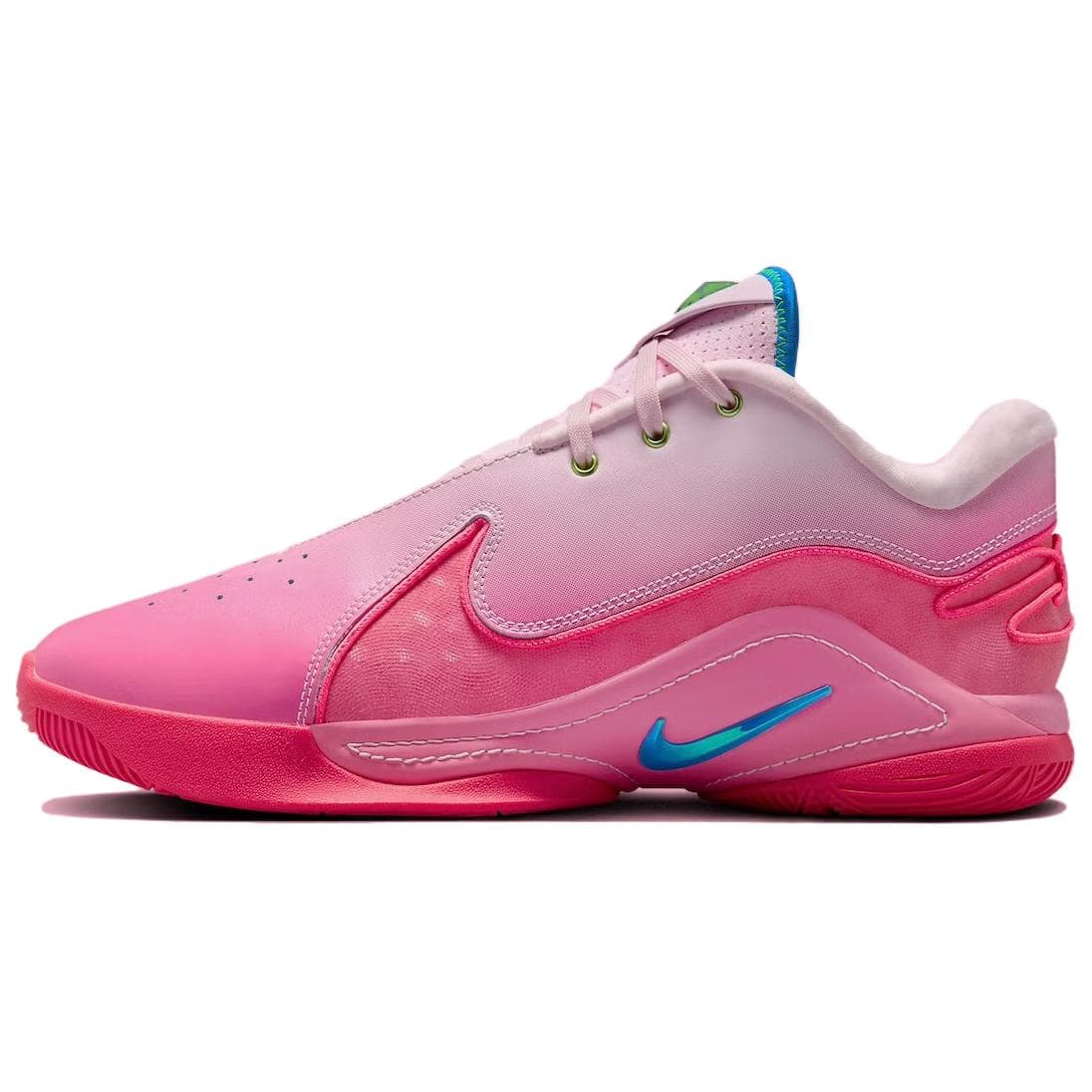 Кроссовки для баскетбола Nike LeBron 22 Low Топ Баскетбольные кроссовки Мужской Розово-белый - изображение 1