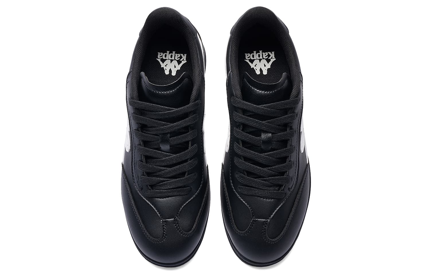 Кроссовки Кроссовки Kappa Love Knot German Army Trainers (GAT) Low Top Черный Классический Белый Унисекс - изображение 4