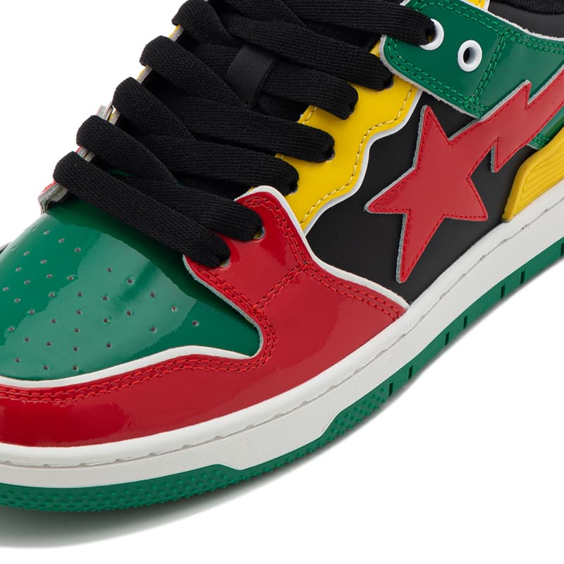 Кроссовки A BATHING APE Кеды для скейтбординга Low Топ Унисекс - изображение 4