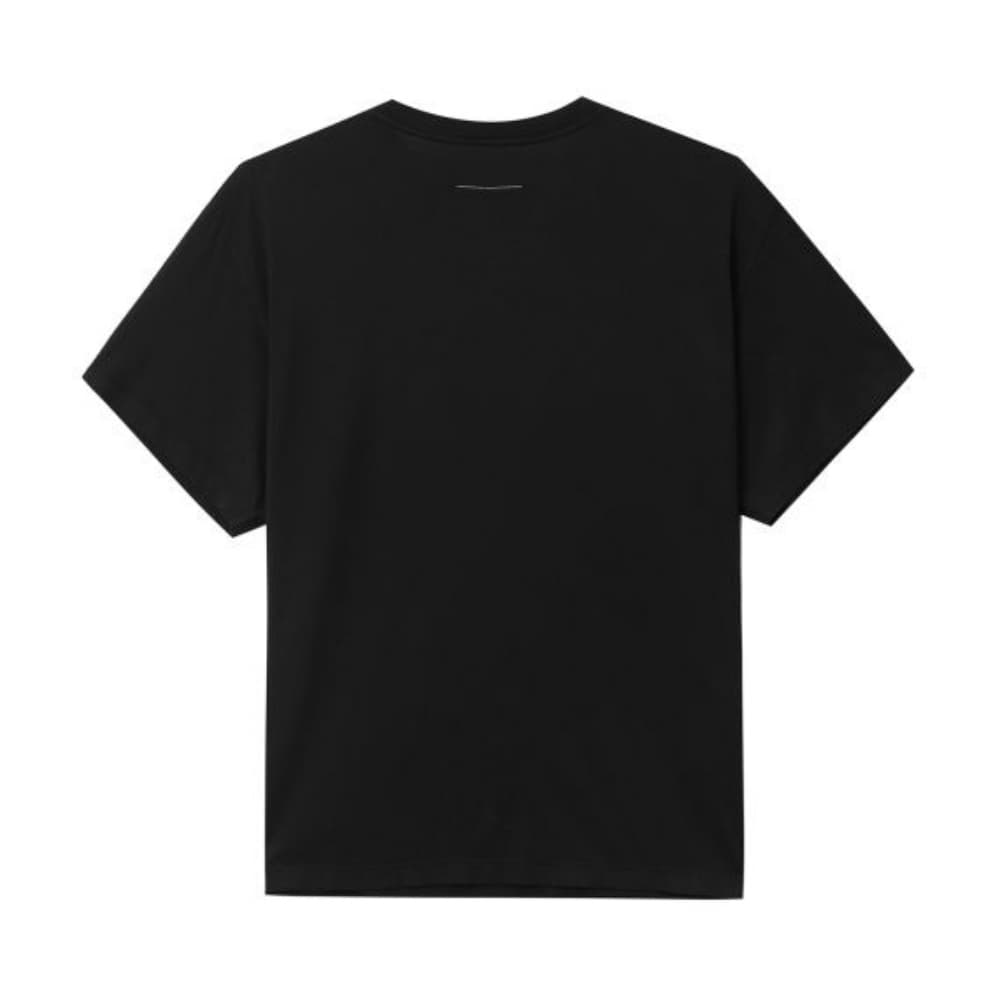 Футболка MM6 Maison Margiela Черные Мужские T-рубашки - изображение 2