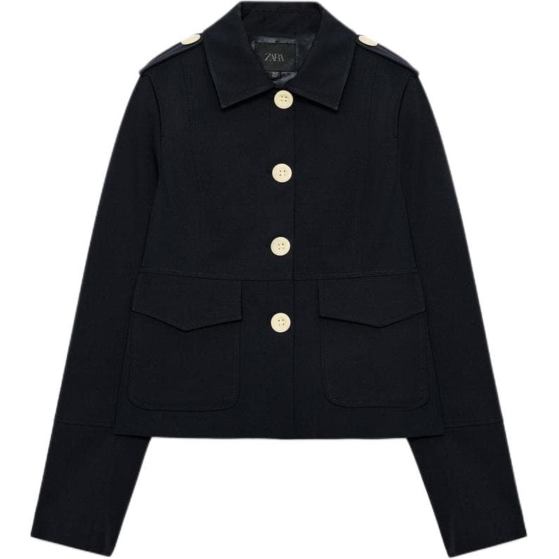 zara Глубокий морской синий Женские Классические костюмы - изображение 1