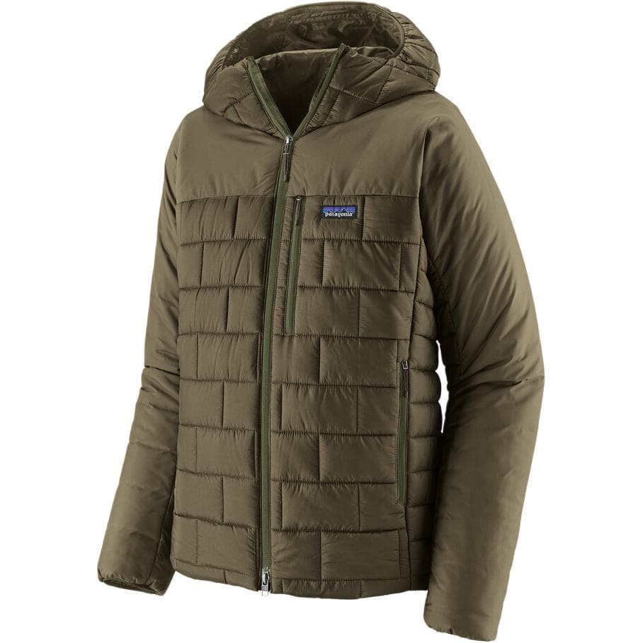 Зимняя куртка пуховик Patagonia Nano Puff Мужская пуховая куртка - изображение 5