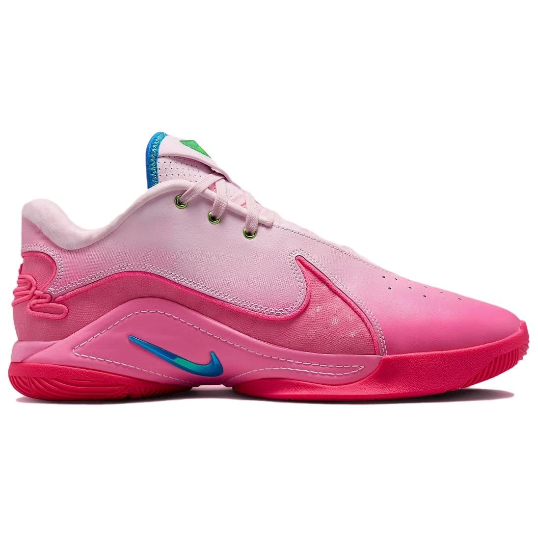 Кроссовки для баскетбола Nike LeBron 22 Low Топ Баскетбольные кроссовки Мужской Розово-белый - изображение 2
