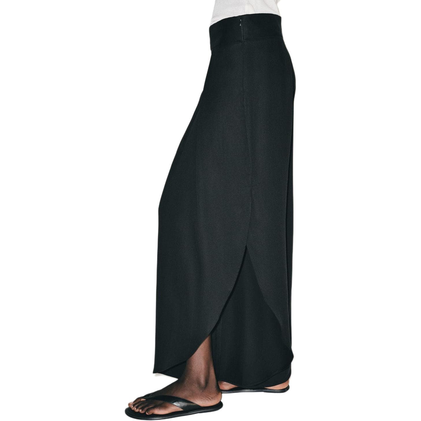 Штаны zara ZW Черный Женские Повседневные брюки - изображение 3