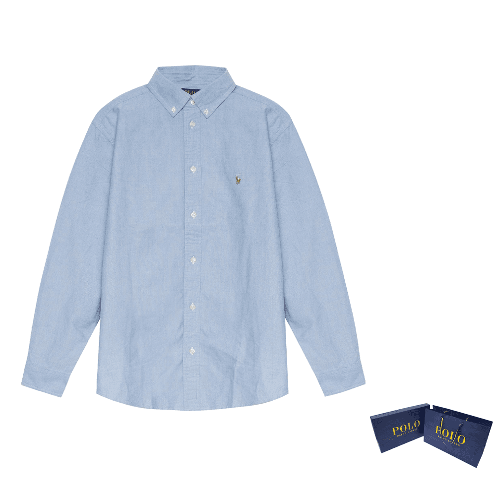 Polo Ralph Lauren Рубашка Синий Детский - изображение 11