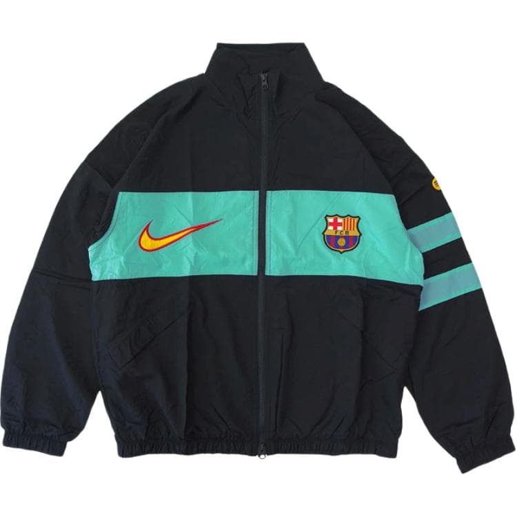 Куртка NIKE Черный Морозно-зеленый Университетский Золото Мужские Куртки - изображение 1