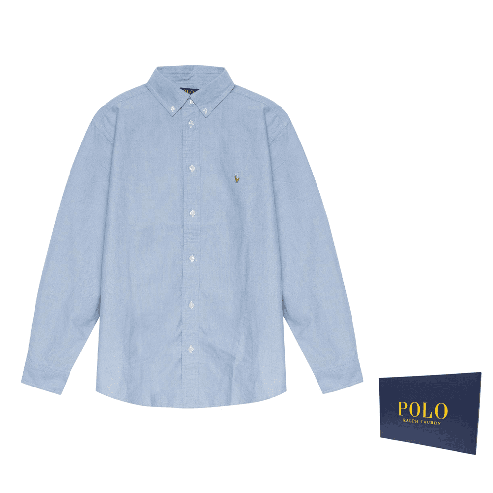 Polo Ralph Lauren Рубашка Синий Детский - изображение 10