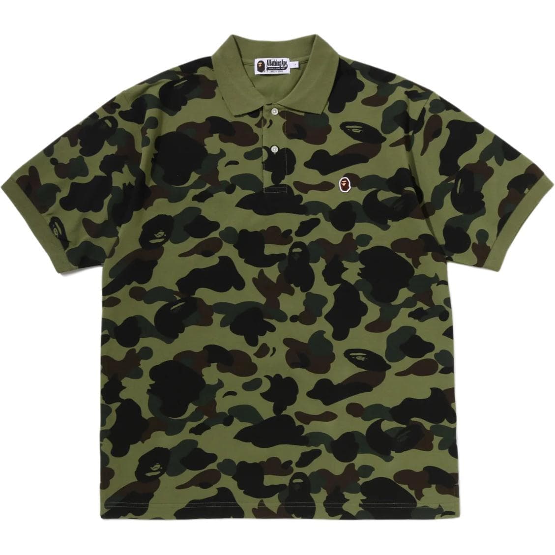 Поло A BATHING APE 1ST CAMO Унисекс Поло - изображение 1