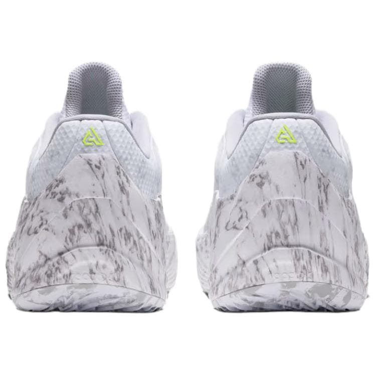 Кроссовки для баскетбола NIKE Giannis Freak 8 Баскетбольные кроссовки Low Топ Белый Светлый Дым Серый Черный Металл Серебряный Мужской - изображение 4