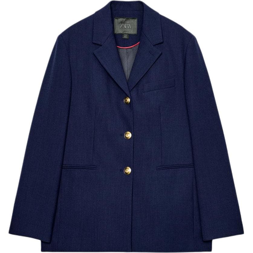 zara ZW Темно-синий Женские Классические костюмы - изображение 1