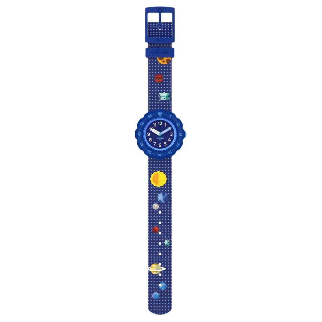 Часы Swatch Quartz Механизм Kids Часы Flik Flak 34,75 мм Синий - изображение 3