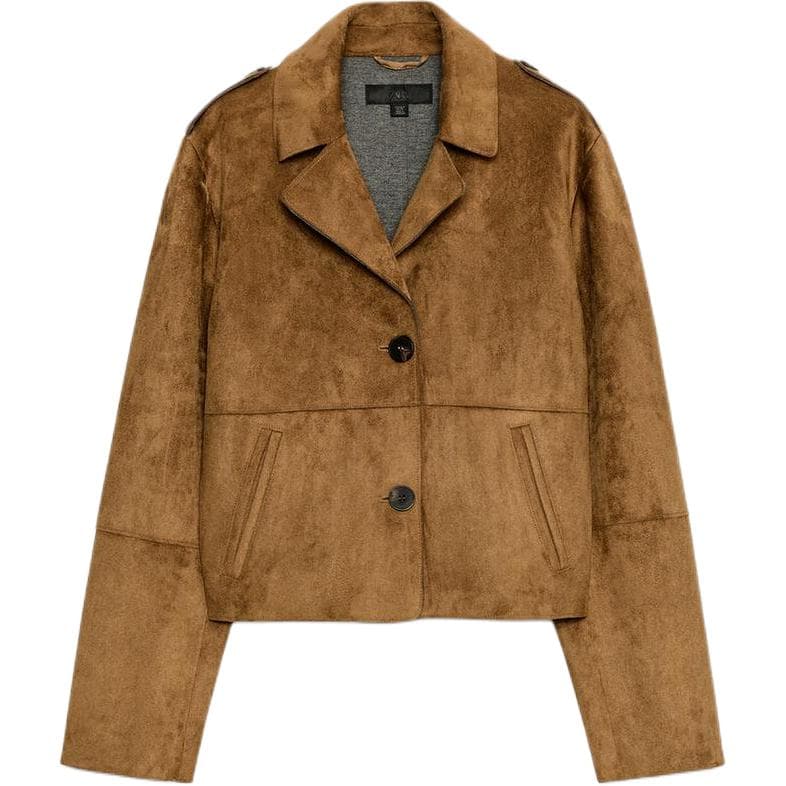 Куртка zara Коричневый Женские Куртки - изображение 1