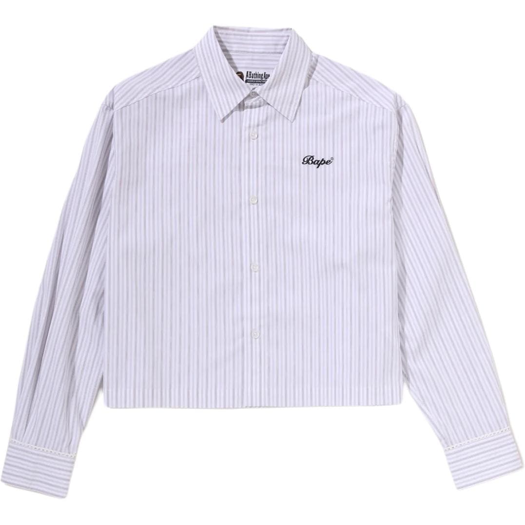 Блузка A BATHING APE FW26 Белый Женские Рубашки - изображение 1