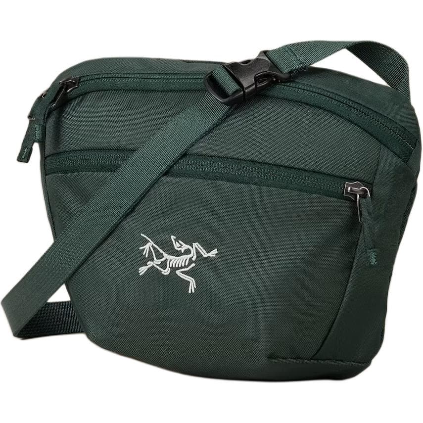 ARC'TERYX Mantis 2,5L Туристические сумки Полиэстеровое волокно Черный нефритовый цвет Унисекс - изображение 1