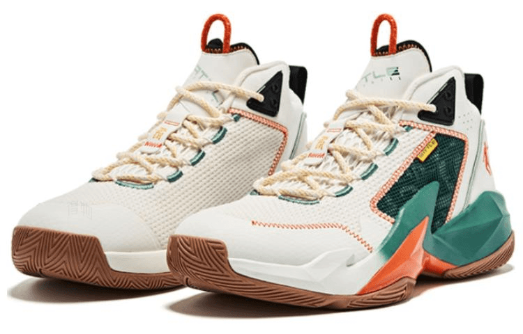 Кроссовки для баскетбола Jordan High-Top Basketball Shoes Grey Green - изображение 4