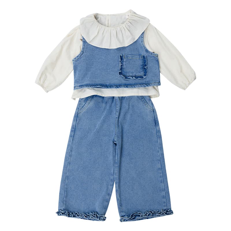 ATONGMU Деним Kids Повседневные спортивные костюмы Наборы - изображение 1