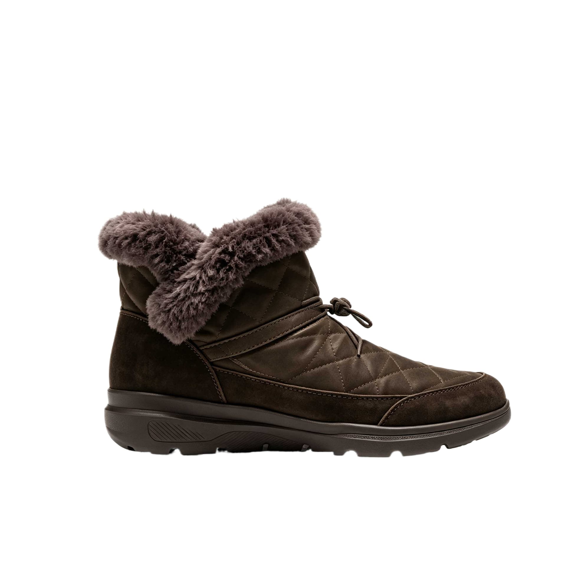Ботинки зимние Skechers O-T-G BOOTS Сноубутсы Темно-коричневый DBRN Женские - изображение 2