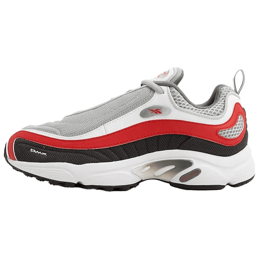 Кроссовки REEBOK Daytona DMX Низкие повседневные кроссовки Унисекс Серый Красный Белый RE-ENTER The Scene Возвращайтесь с шагом - изображение 1