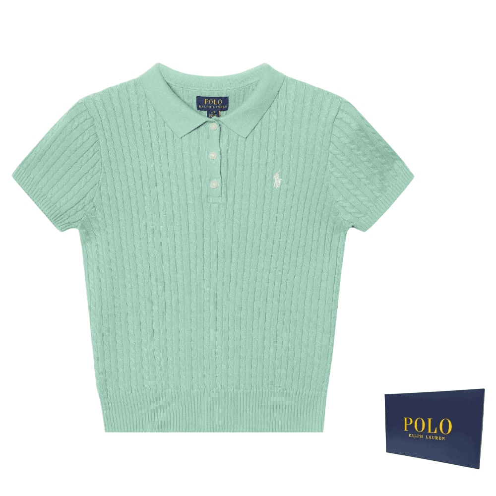 Polo Ralph Lauren Поло SS26 Стандартный Размер Зеленый Детский - изображение 4