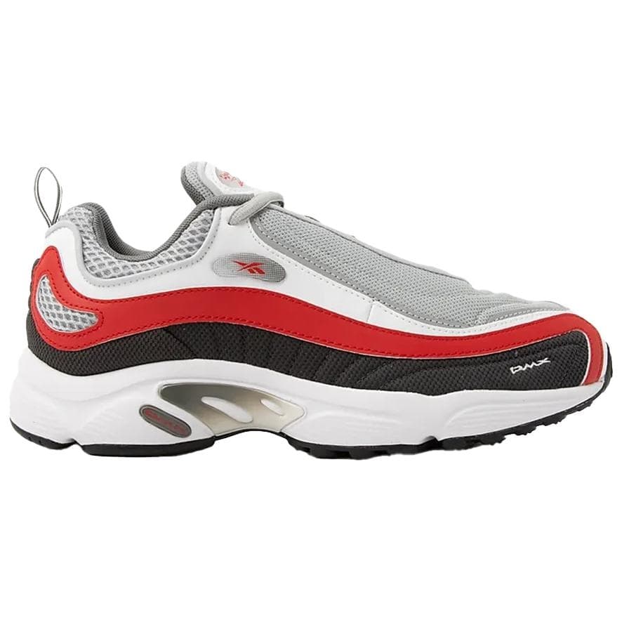 Кроссовки REEBOK Daytona DMX Низкие повседневные кроссовки Унисекс Серый Красный Белый RE-ENTER The Scene Возвращайтесь с шагом - изображение 2