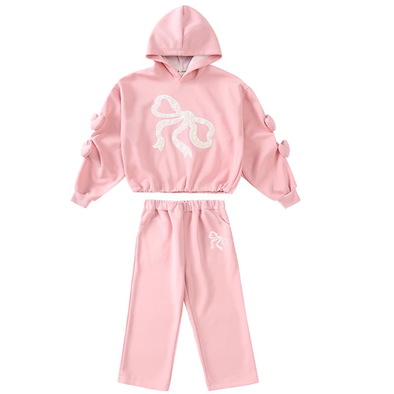 ATONGMU Розовый Kids Повседневные спортивные костюмы Наборы - изображение 1