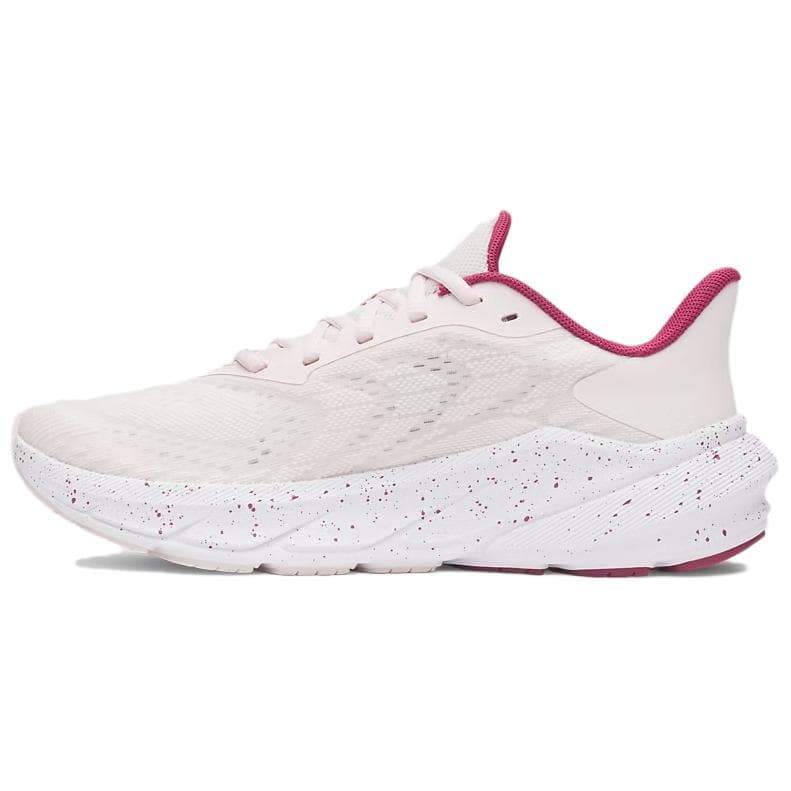 Кроссовки для бега Under Armour Charged+ Turbulence 3 Беговые кроссовки Low Топ Розовый Женские - изображение 2