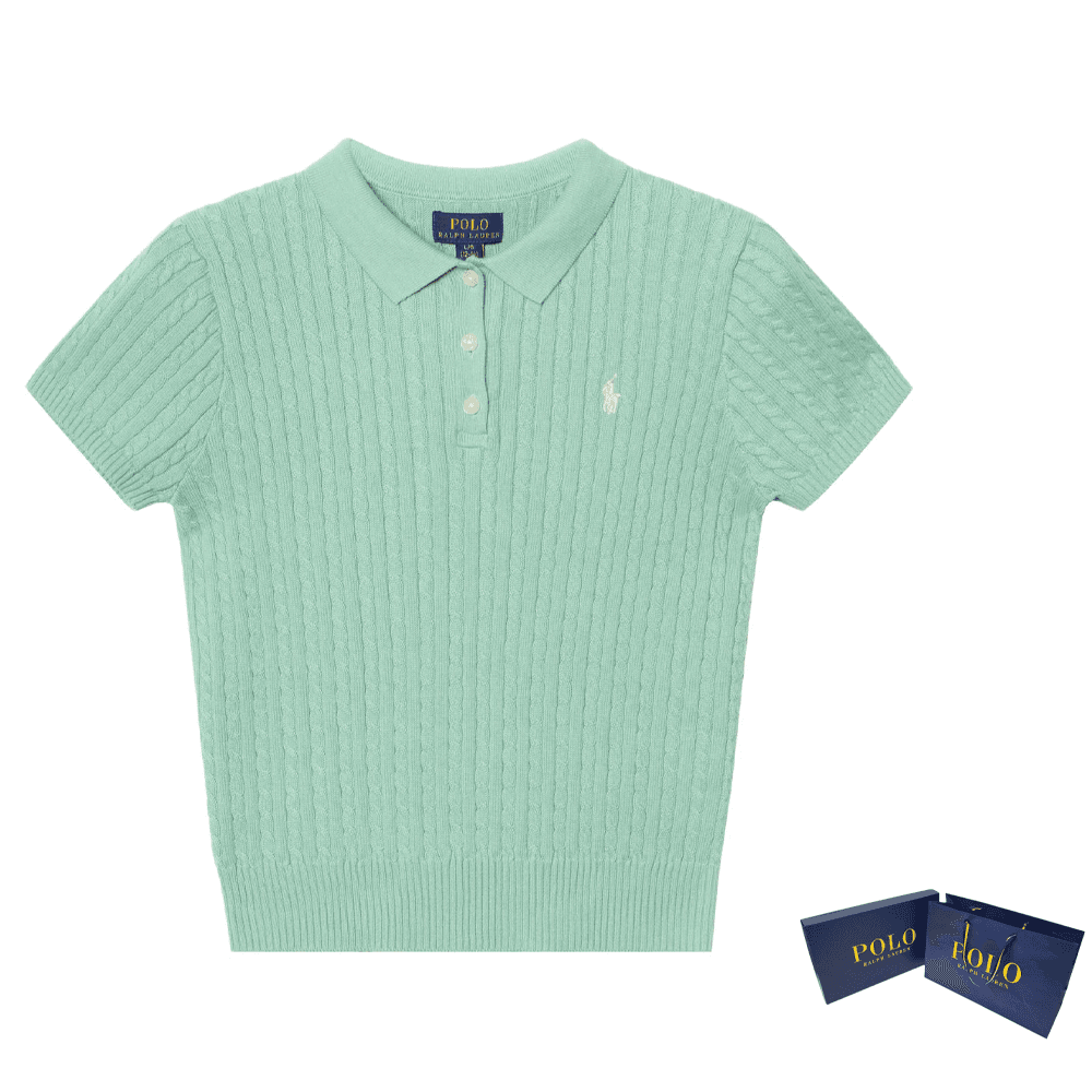 Polo Ralph Lauren Поло SS26 Стандартный Размер Зеленый Детский - изображение 5