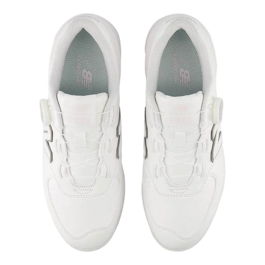 Кроссовки для гольфа New Balance NB 574 V4 Обувь для гольфа Low Топ Бело-розовый Соль Женские - изображение 4