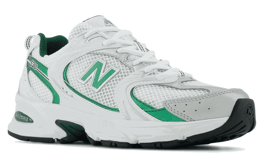Кроссовки для бега New Balance 530 White Green - изображение 4