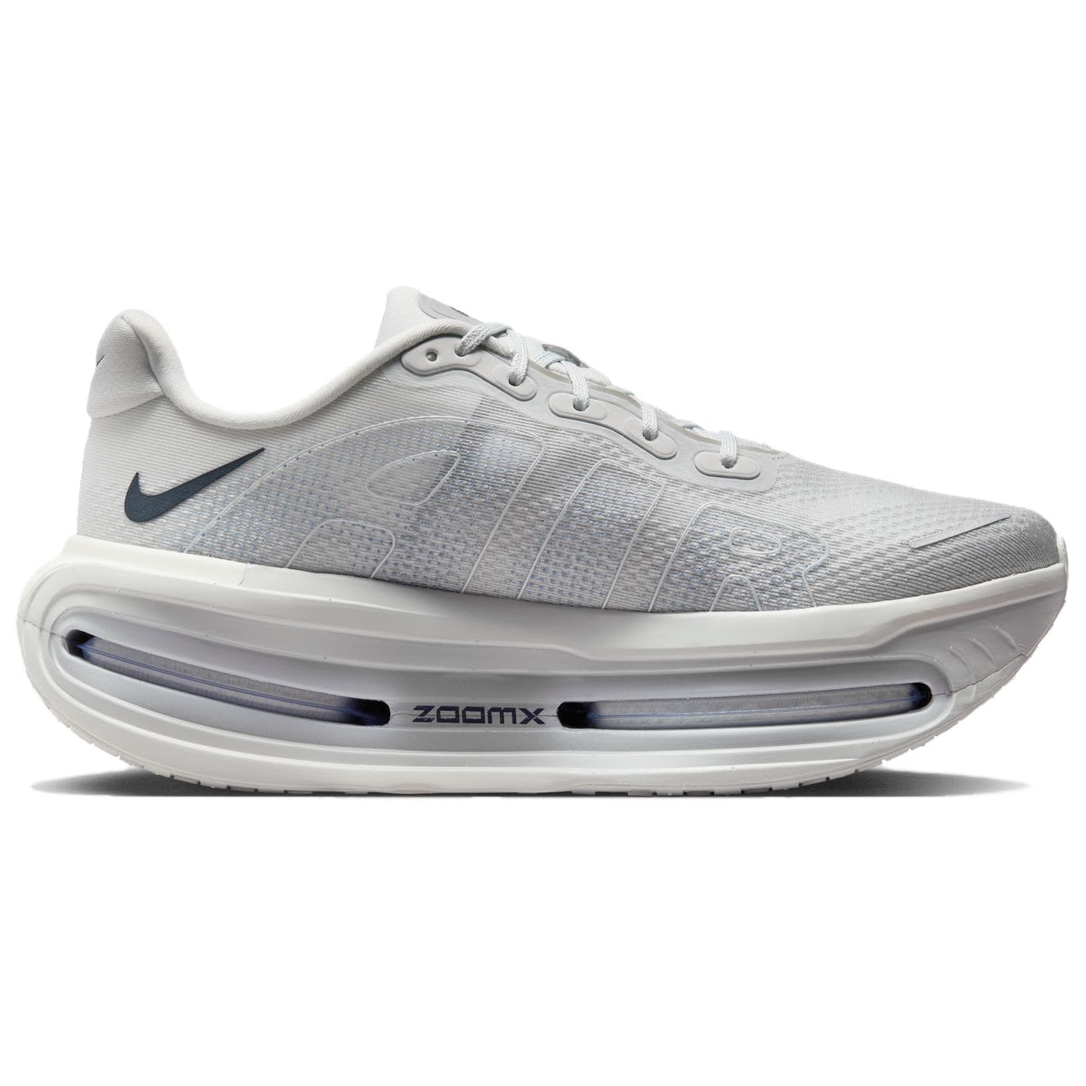 Кроссовки для бега NIKE Vomero Premium Сетчатая ткань Дышащий Oтскок Лоу-топы Беговые кроссовки Мужской Серый белый - изображение 2