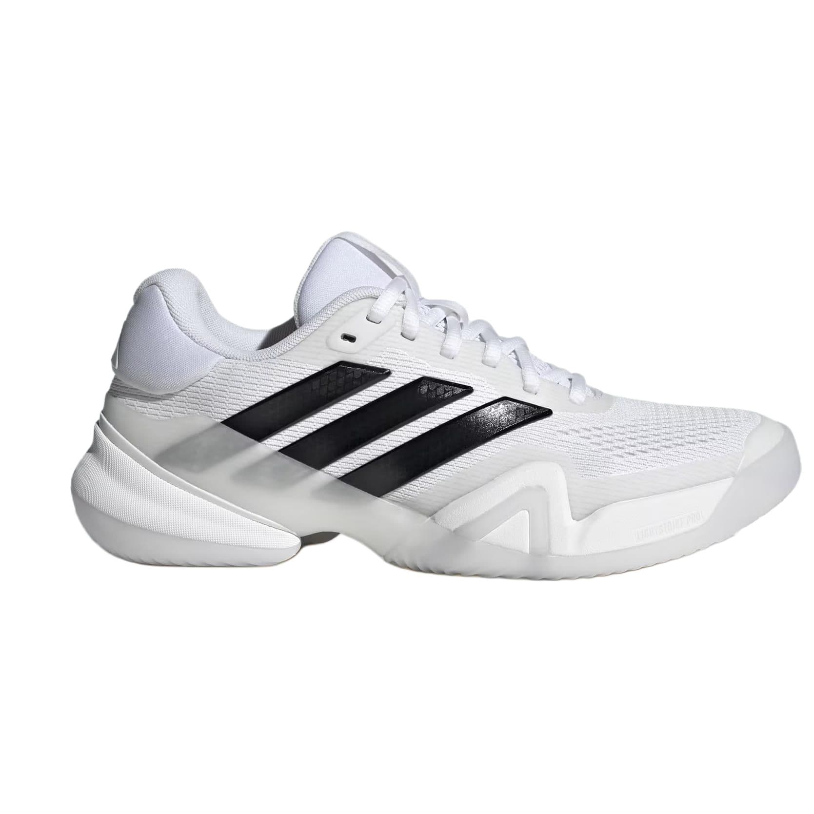 Кроссовки для тенниса Adidas BARRICADE 14 Дышащий быстро сохнущий Поддержка Легкий Low Топ Кроссовки для тенниса Women's White - изображение 2