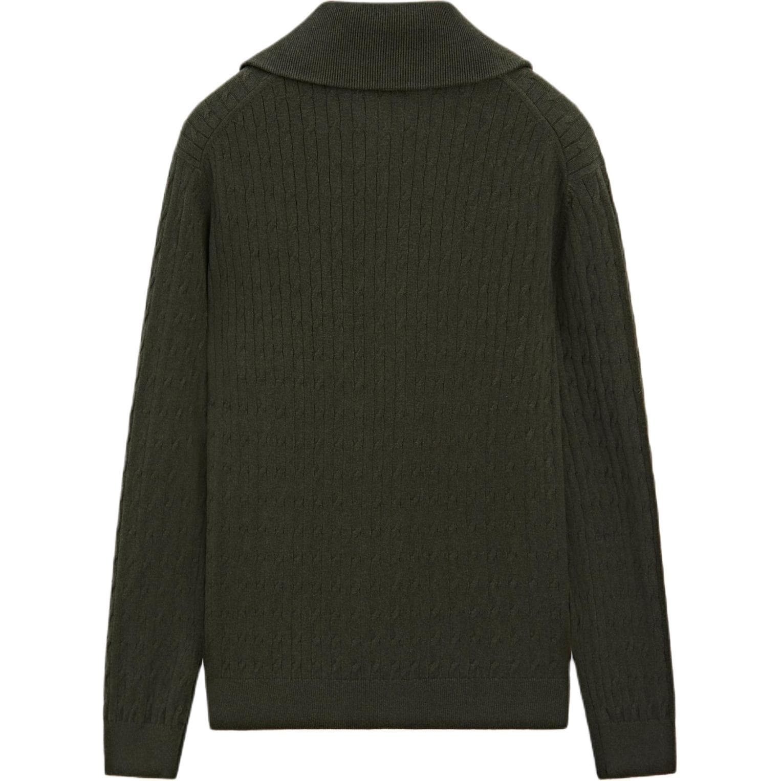 Кофта Massimo Dutti Хаки зеленый Мужской Свитеры - изображение 2
