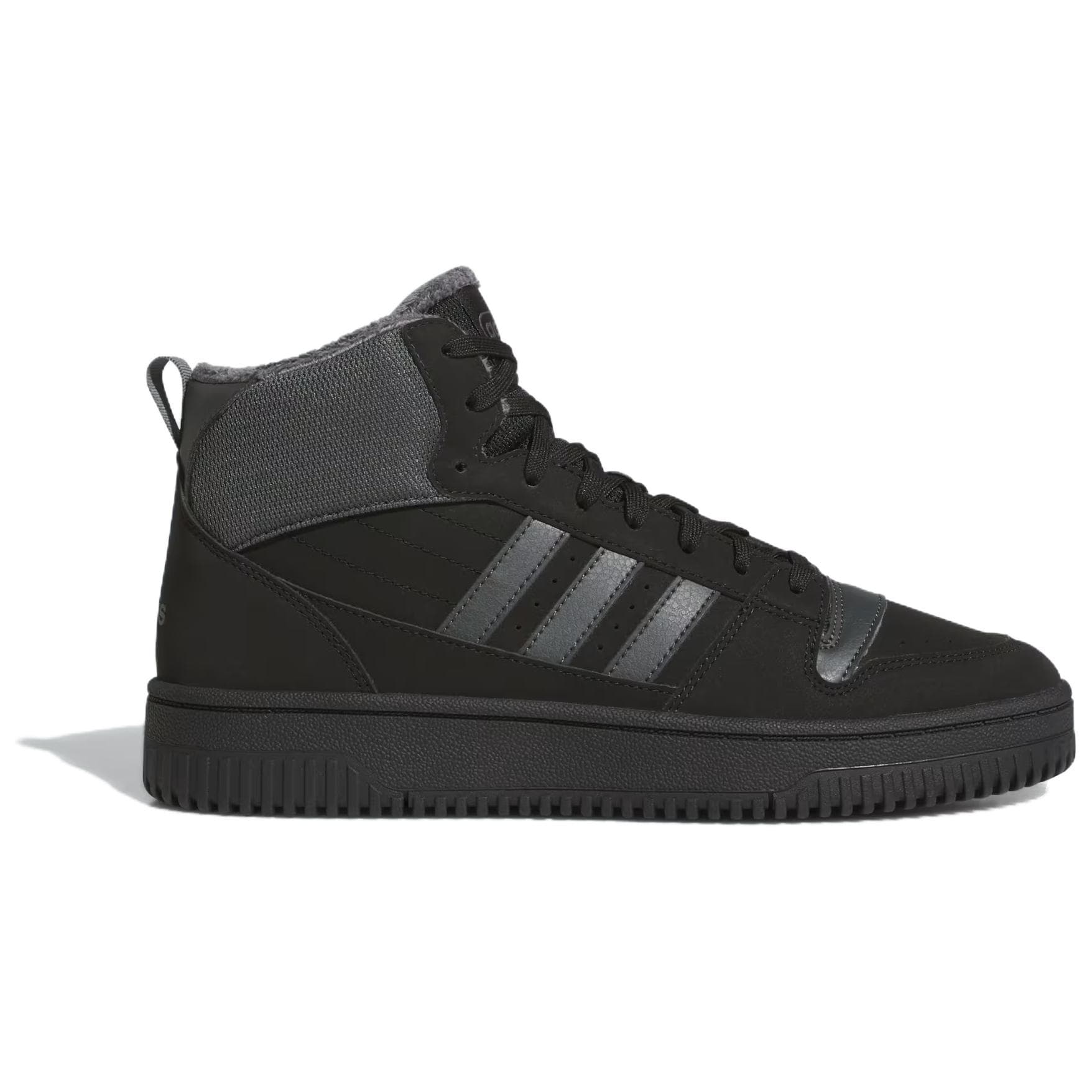Кроссовки Adidas BREAK START Скейтборд Кроссовки High Топ Основной Черный Серый Унисекс - изображение 2