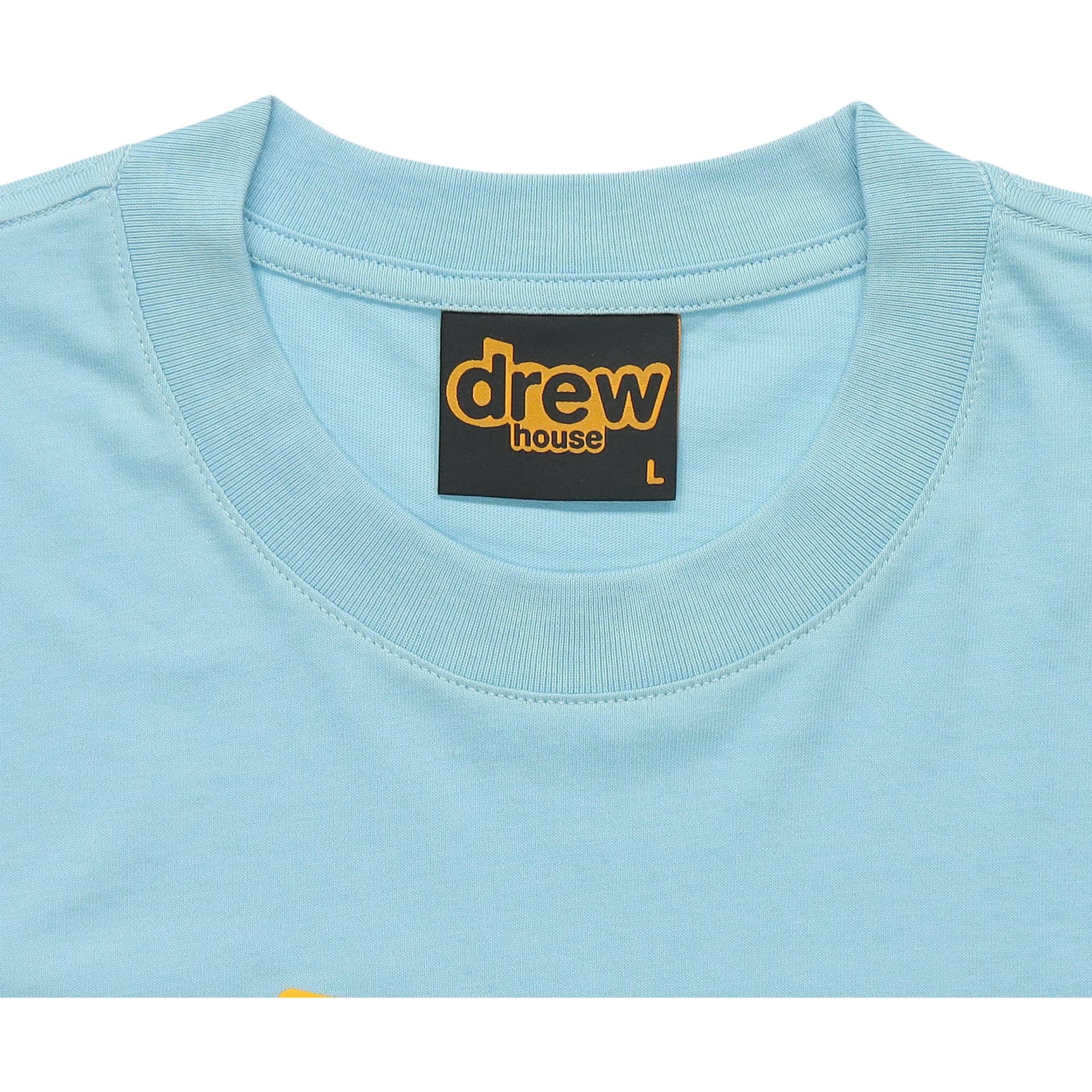 Футболка Drew House Secret SS Tee - Sea Blue T - изображение 3