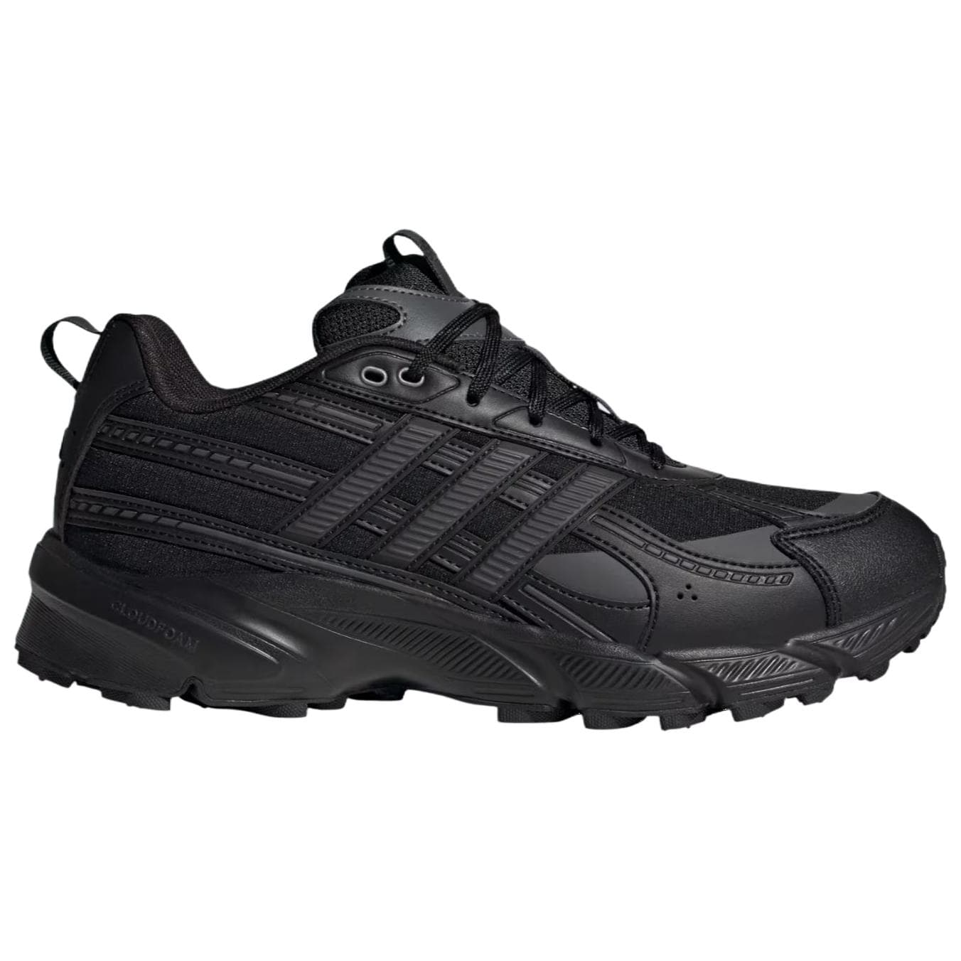 Кроссовки для бега Adidas TECHNOCHAOS 2000 Беговые кроссовки Низкий Топ Основной черный Угольно-черный Мужской - изображение 2