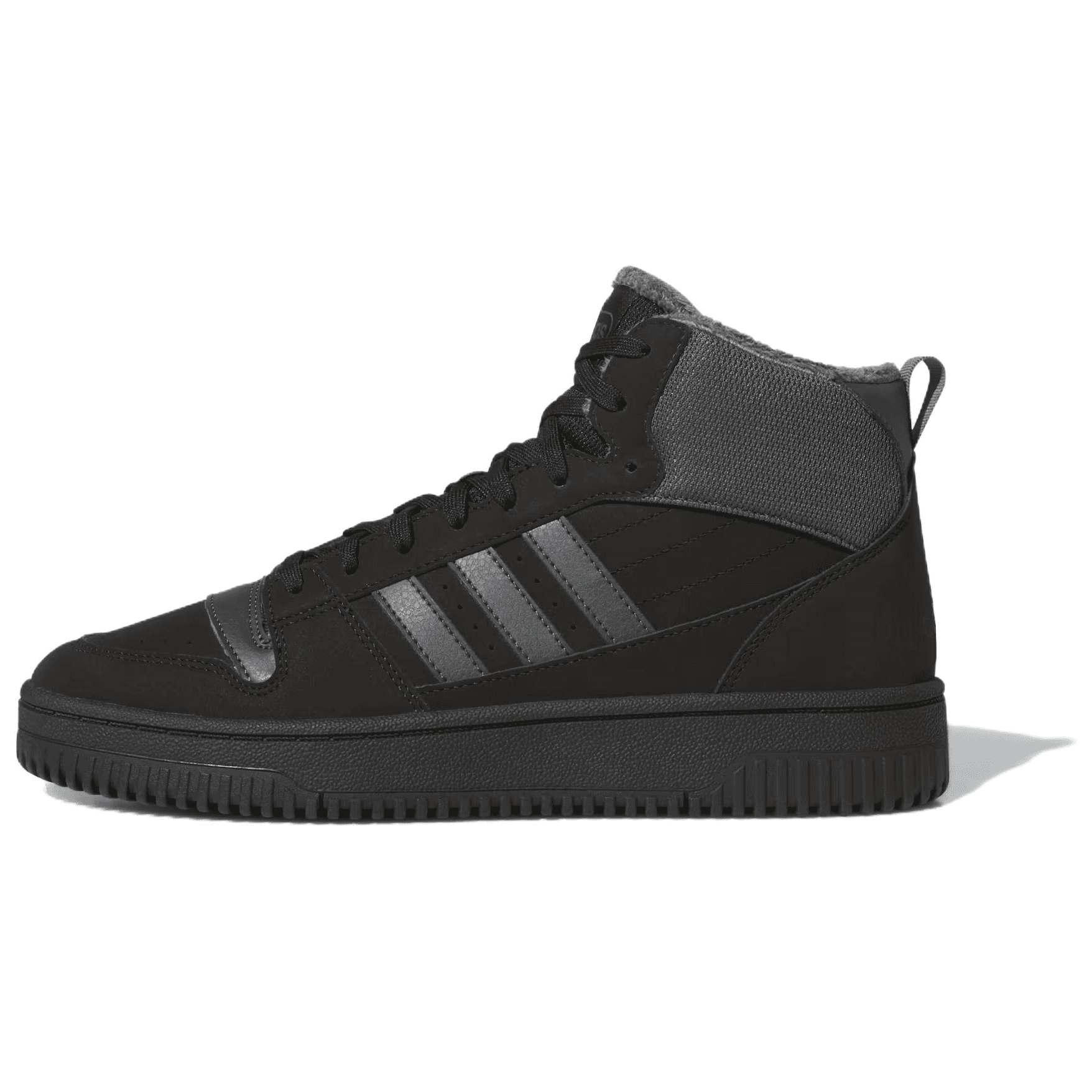 Кроссовки Adidas BREAK START Скейтборд Кроссовки High Топ Основной Черный Серый Унисекс - изображение 1