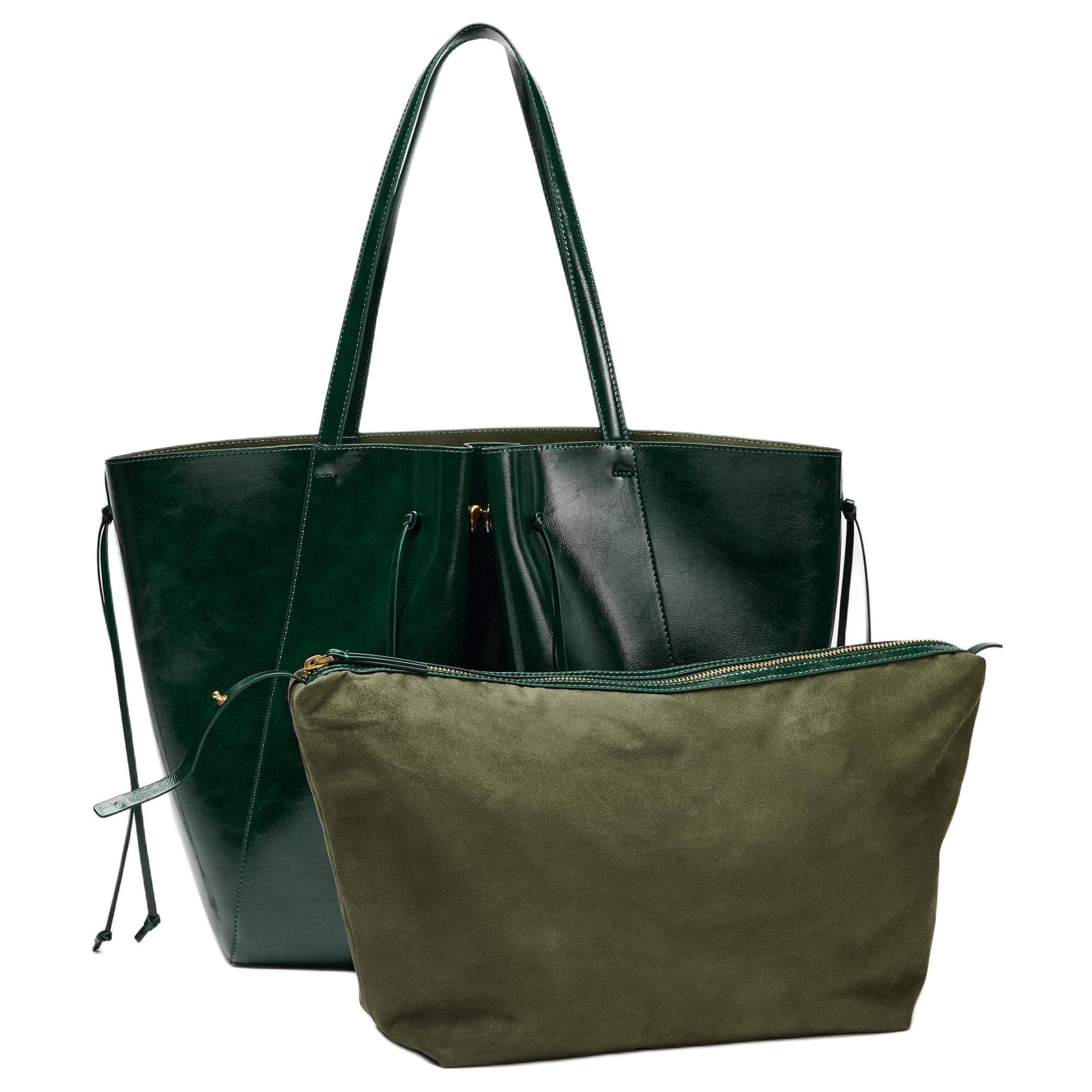 Мини-сумка zara Сумки через плечо Зелёный Женские - изображение 4
