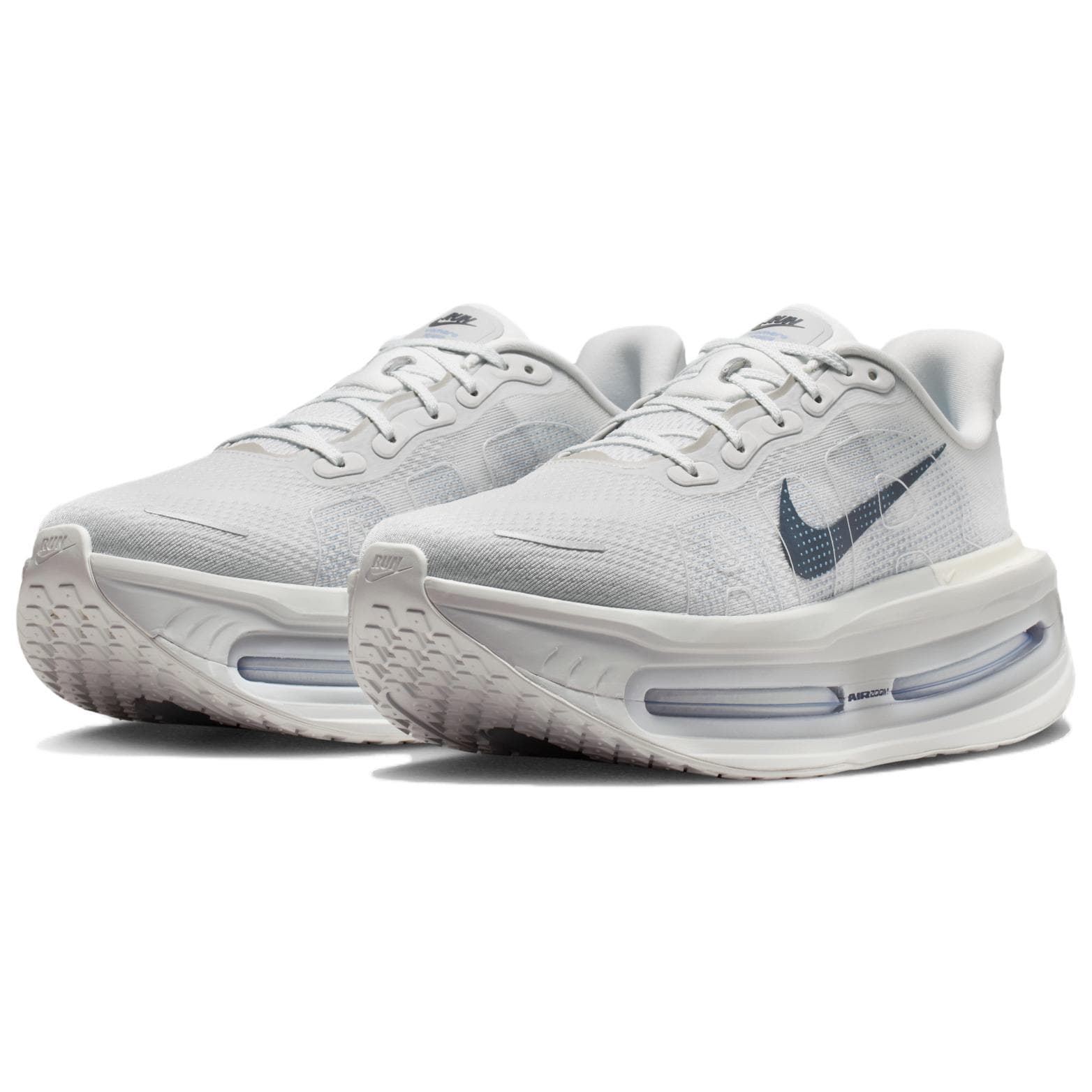 Кроссовки для бега NIKE Vomero Premium Сетчатая ткань Дышащий Oтскок Лоу-топы Беговые кроссовки Мужской Серый белый - изображение 3
