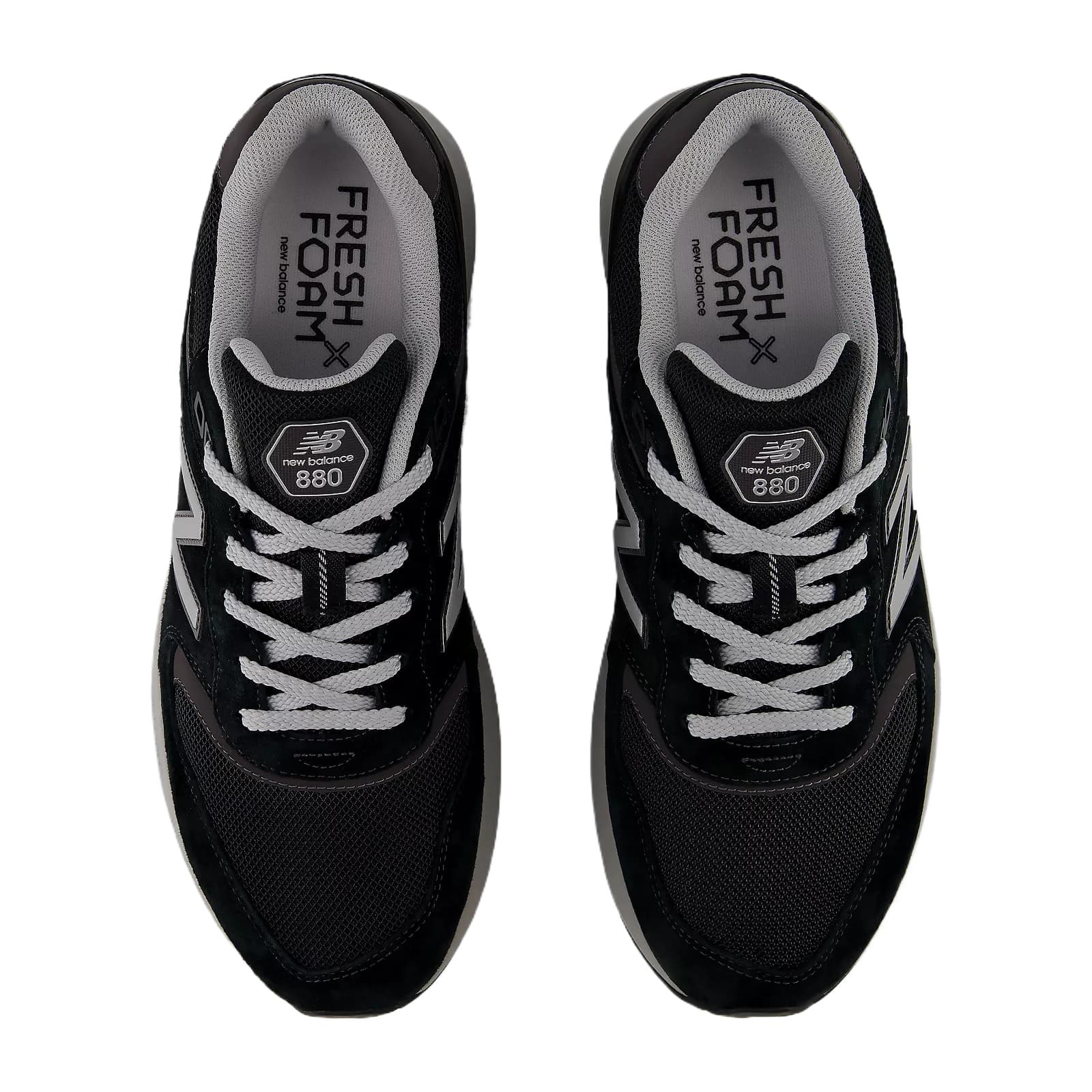 Кроссовки для бега new balance Fresh Foam X Walking 880 V7 Беговые кроссовки Low Топ Черный Черный Цементный Мужской - изображение 4