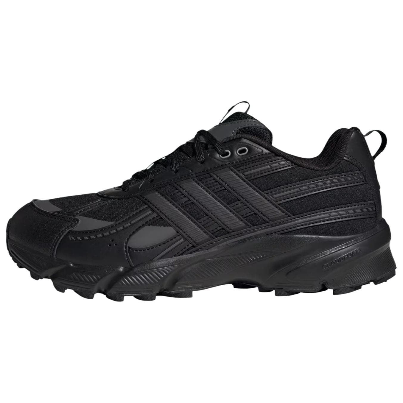 Кроссовки для бега Adidas TECHNOCHAOS 2000 Беговые кроссовки Низкий Топ Основной черный Угольно-черный Мужской - изображение 1