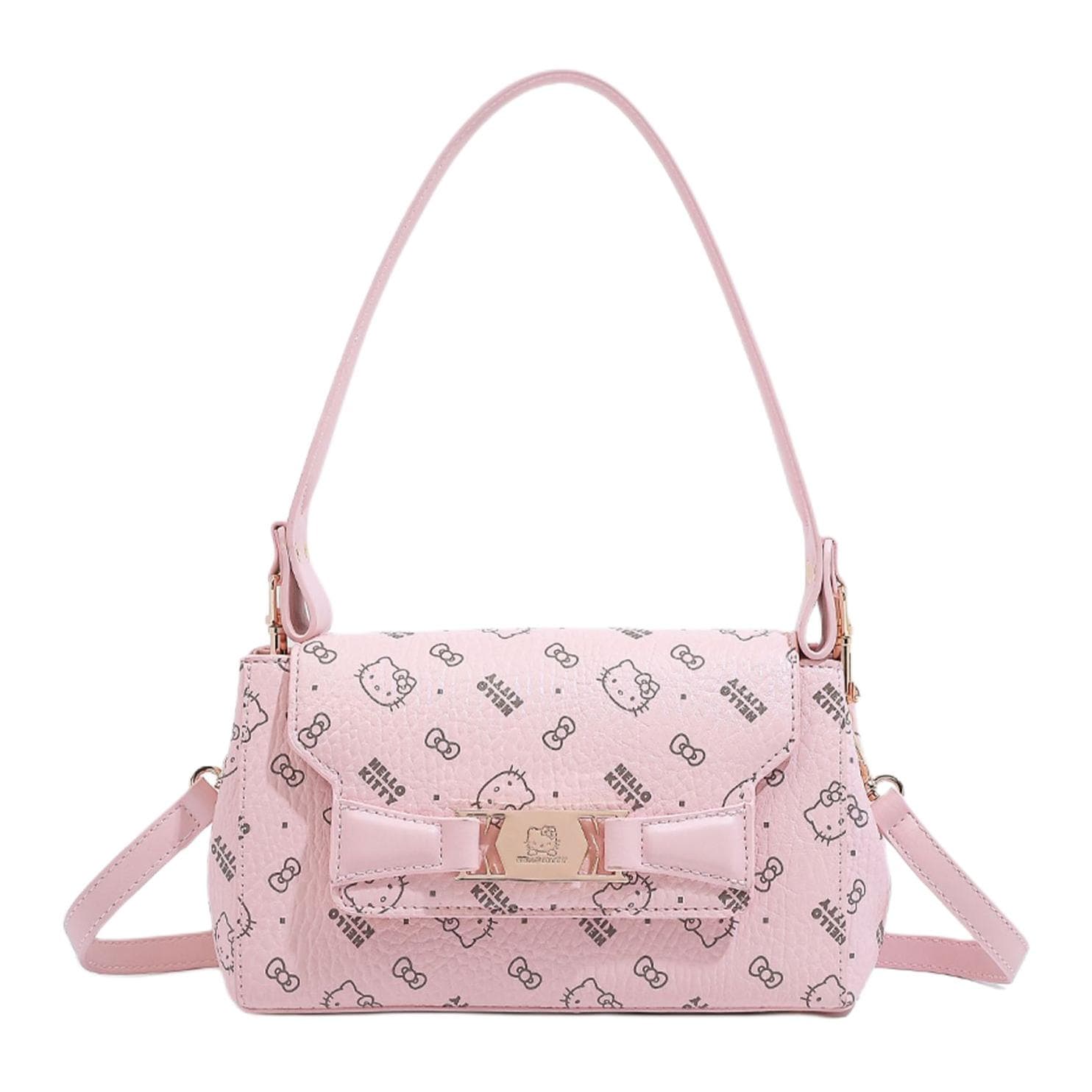 Сумка Sanrio Hello Kitty PU (полиуретан) Сумка через плечо Сумка Обычная (стандартная) Женская Розовая - изображение 1