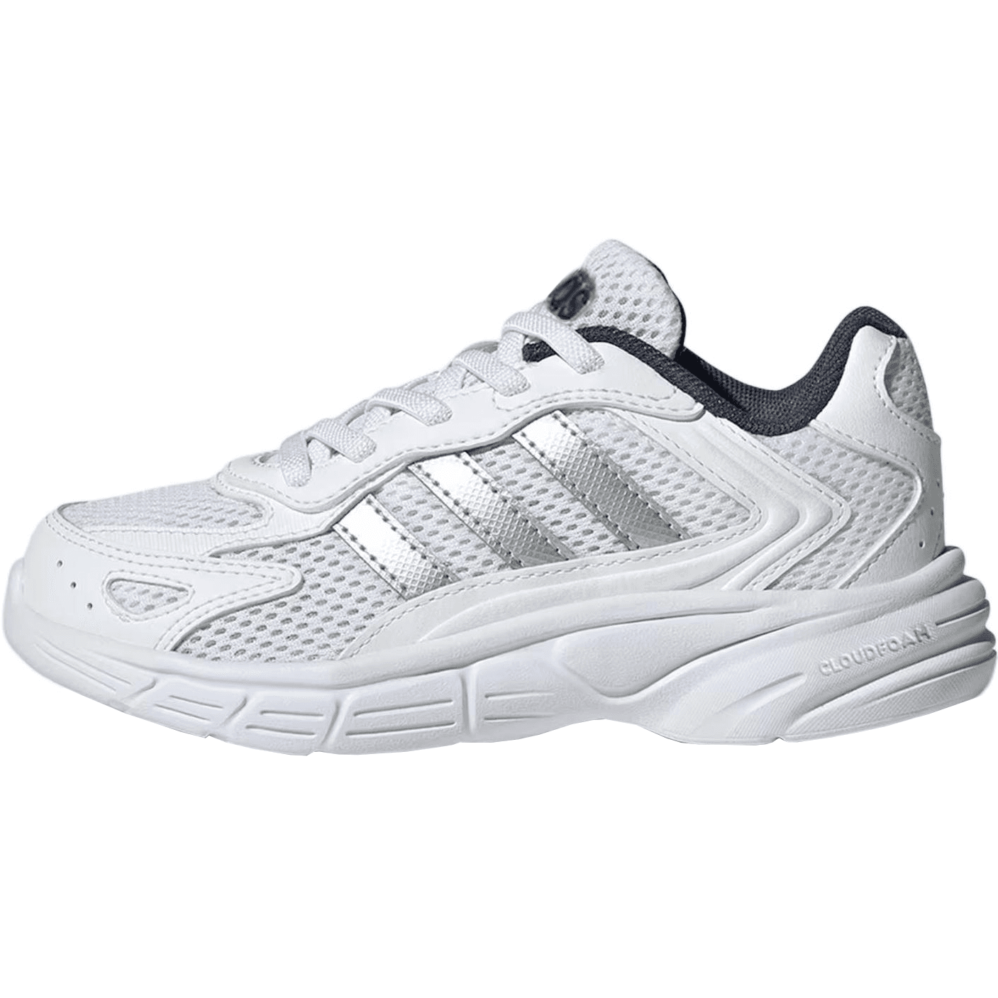 Кроссовки Adidas ECLYPTIX 2000 Детские беговые кроссовки Low Топ Облачный белый Серебряный Морской синий Kids - изображение 1