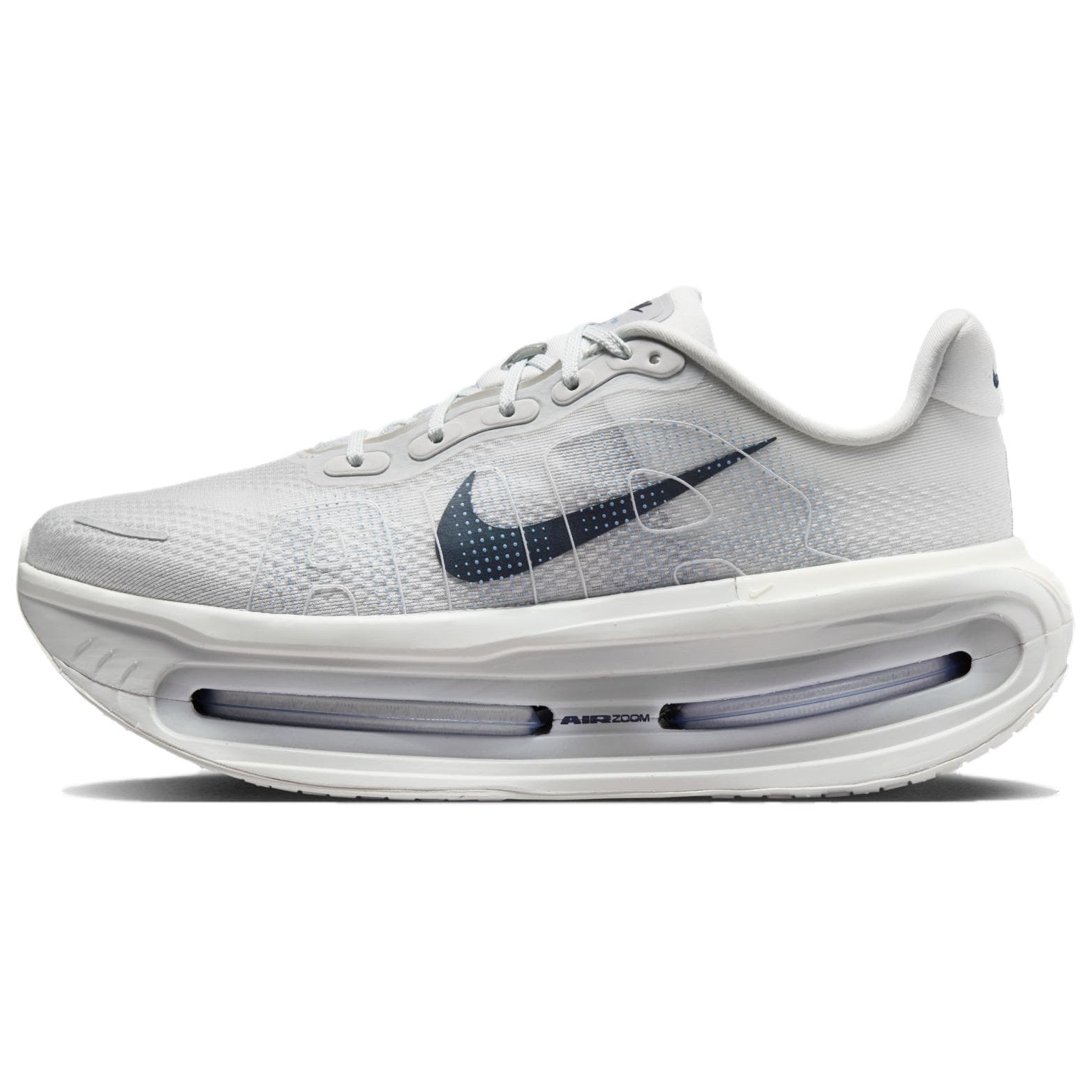Кроссовки для бега NIKE Vomero Premium Сетчатая ткань Дышащий Oтскок Лоу-топы Беговые кроссовки Мужской Серый белый - изображение 1