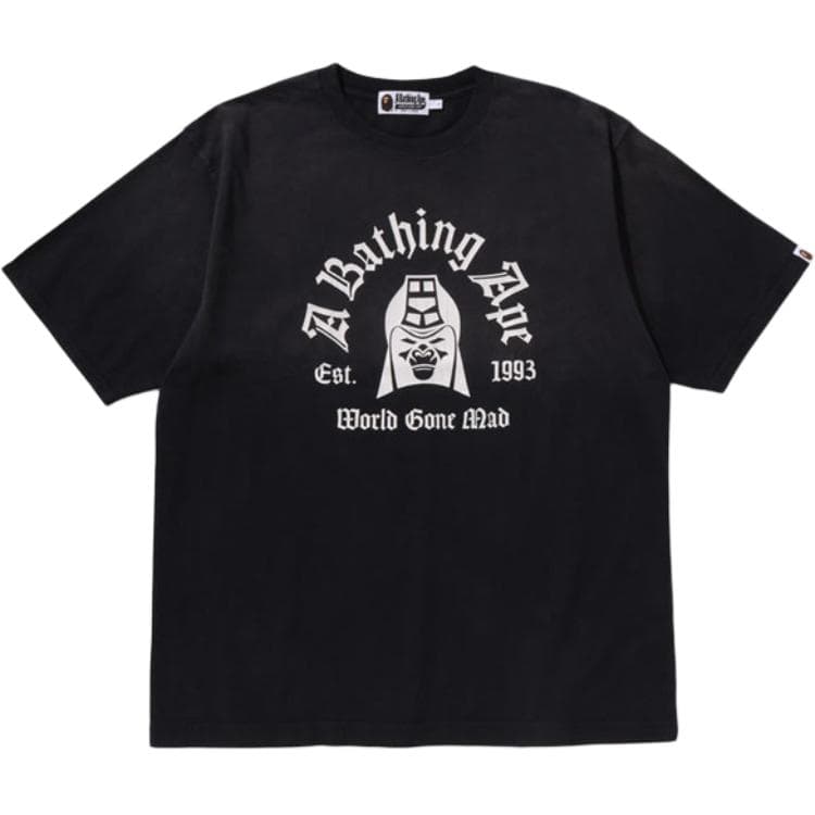 Футболка A BATHING APE Мужские черные футболки - изображение 1