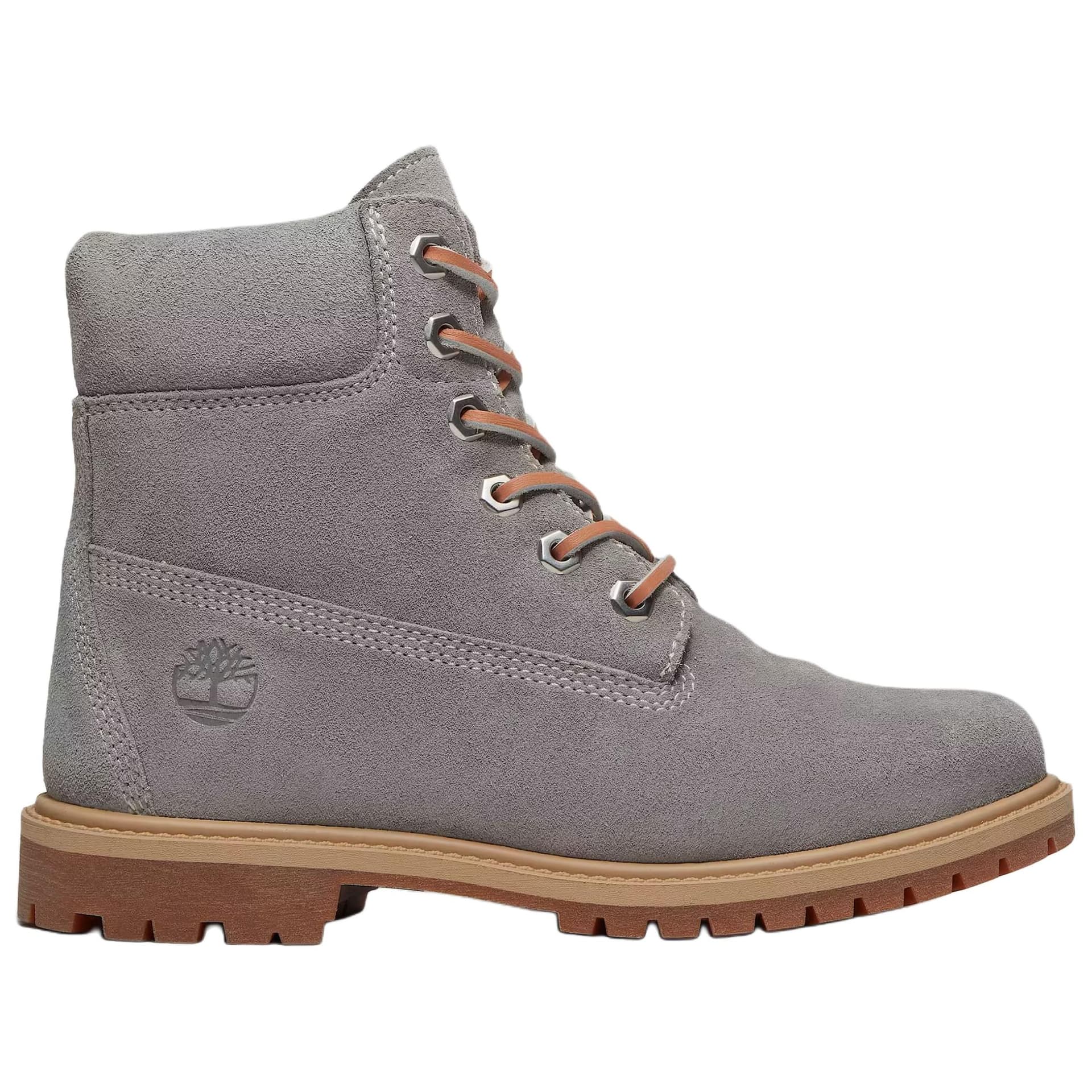 Ботинки TIMBERLAND 6 Inch Армейские ботинки High Топ Серый Женские - изображение 2
