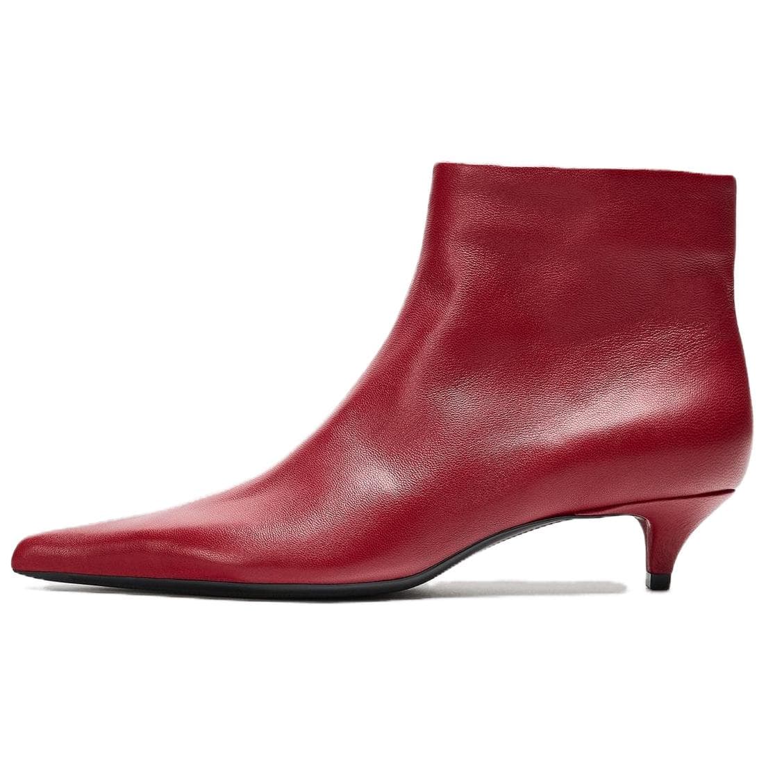 Сапоги zara Ботильоны High Топ Красный Женские - изображение 1