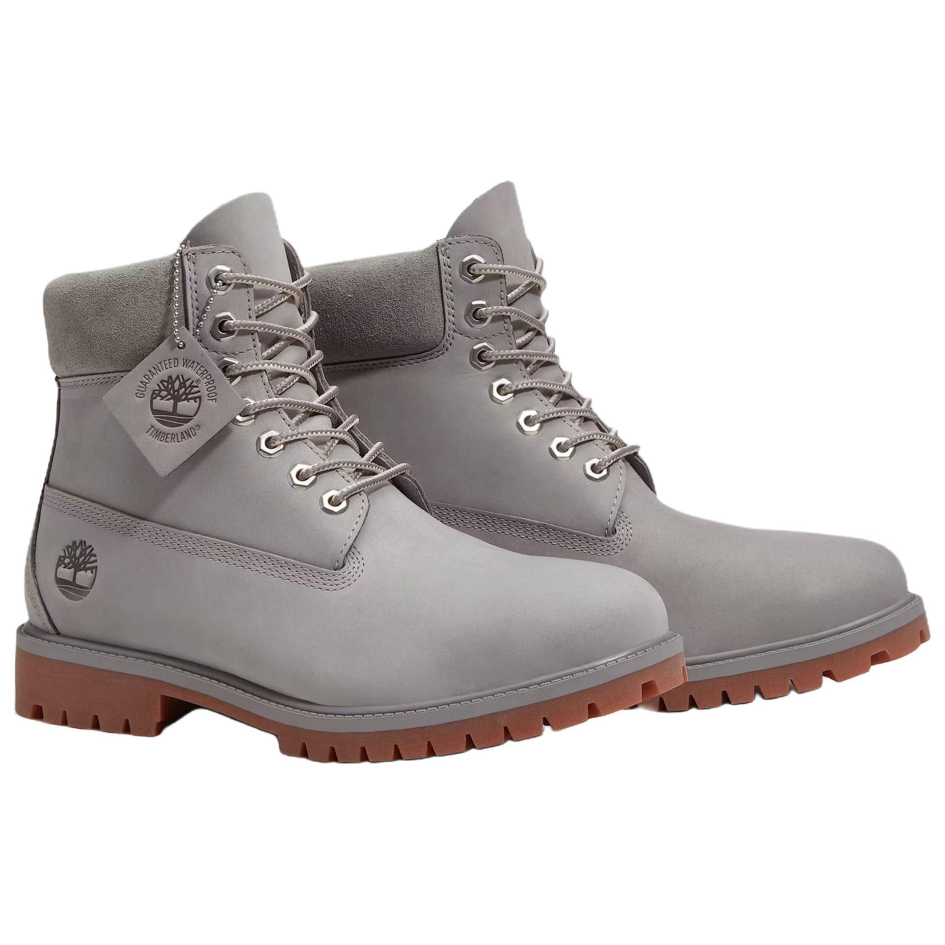 Ботинки TIMBERLAND 6 Inch Армейские ботинки Серый Мужской - изображение 3