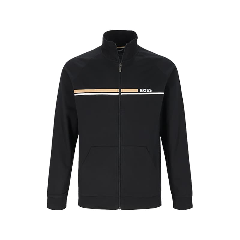 Худи HUGO BOSS Черный мужской Толстовки - изображение 1