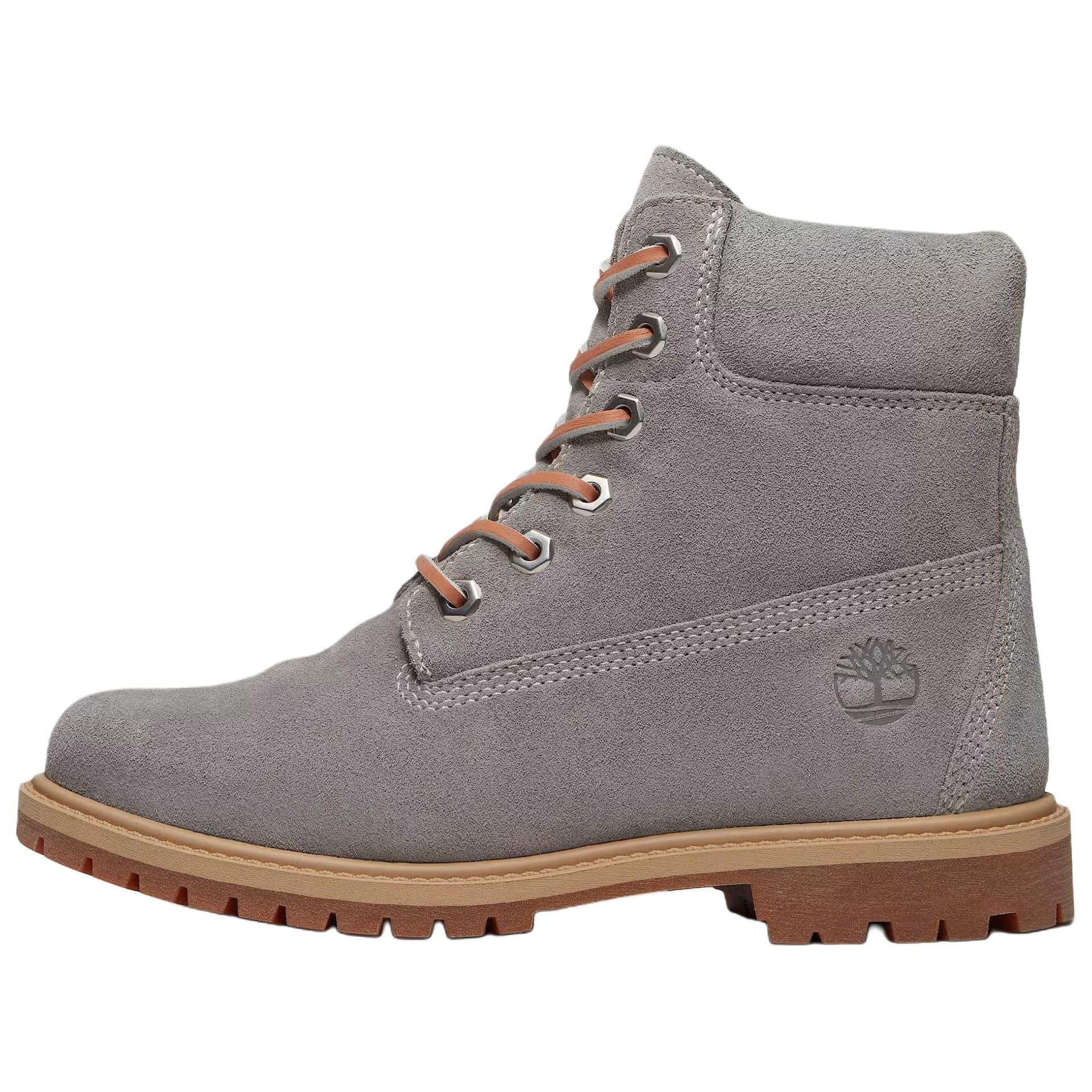 Ботинки TIMBERLAND 6 Inch Армейские ботинки High Топ Серый Женские - изображение 1